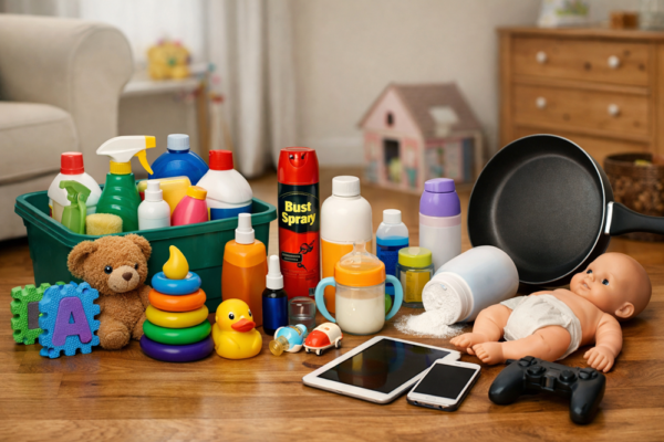 Household Items Linked to Majority of Chemical Exposures in Young Children