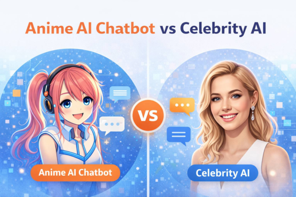 Anime AI Chatbot vs Celebrity AI