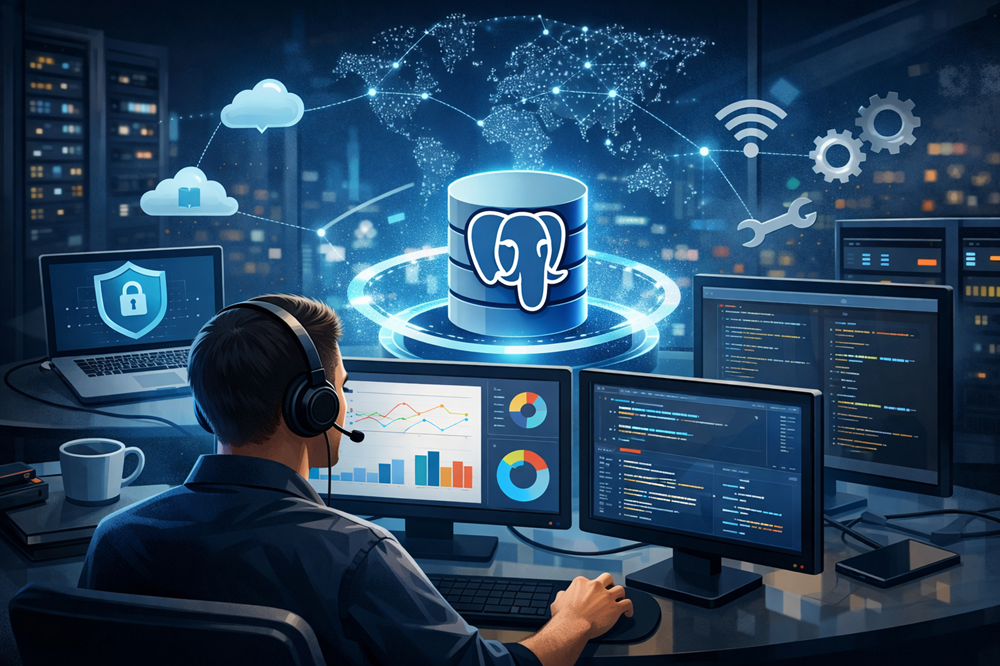 How Remote PostgreSQL DBA Support Improves Database Performance