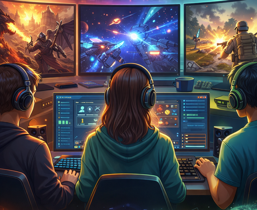 Live-Service Games, Variety, and Player Adaptation in the PC Ecosystem