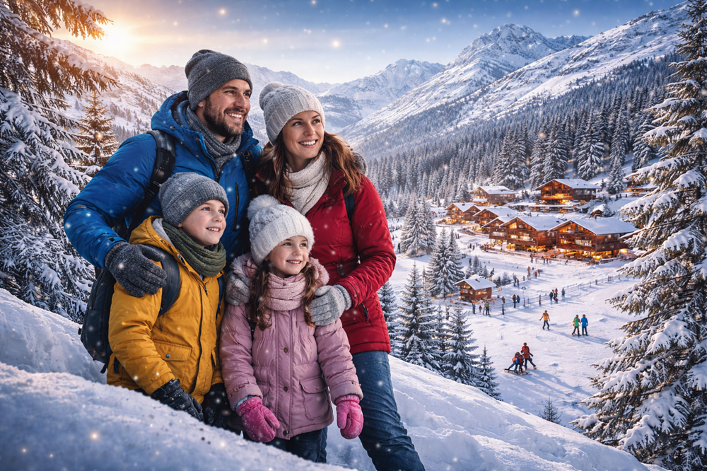 The best destinations for a cold-climate family holiday