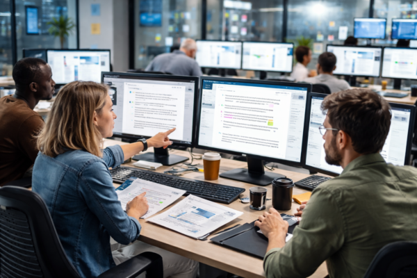 digital copy editing tools supporting editors working in a modern digital newsroom environment with collaborative publishing systems