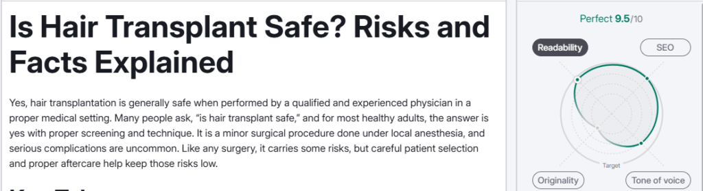 Is Hair Transplant Safe? Risks and Facts Explained