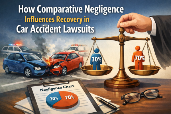How Comparative Negligence Influences Recovery in Car Accident Lawsuits