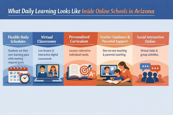 Daily Learning in Online Schools in Arizona: What Students Experience