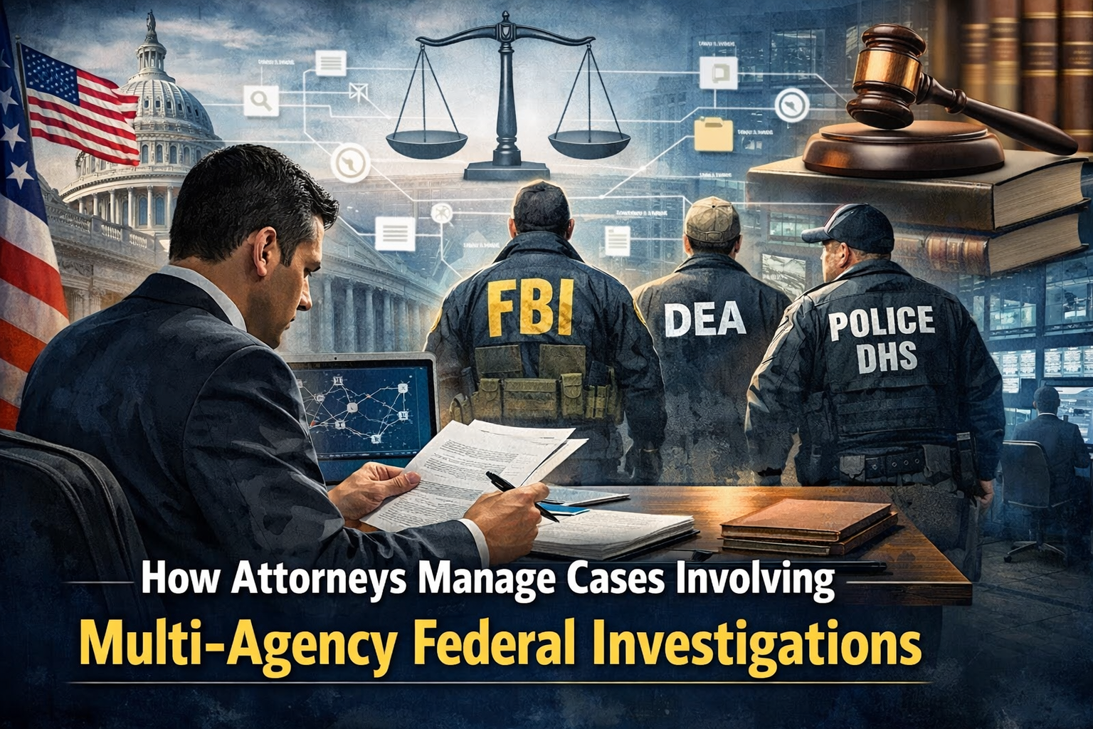 How Attorneys Manage Cases Involving Multi-Agency Federal Investigations