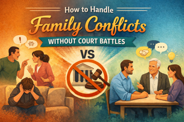 How to Handle Family Conflicts Without Court Battles