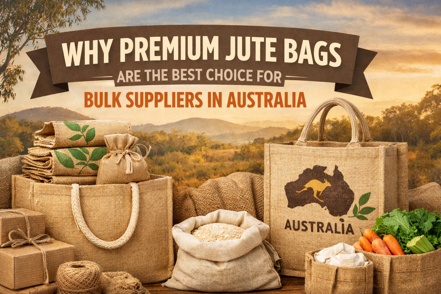 Why Premium Jute Bags Are the Best Choice for Bulk Suppliers in Australia