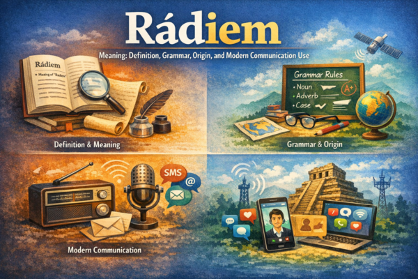 Rádiem Meaning: Definition, Grammar, Origin, and Modern Communication Use