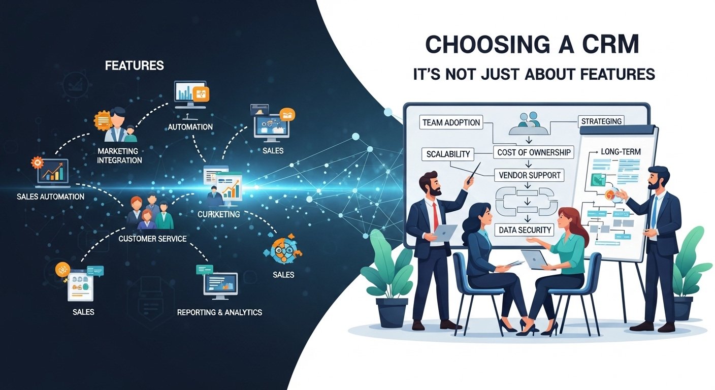 Choosing the right CRM is not just about features