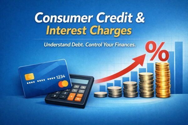 Consumer credit and interest charges play a significant role