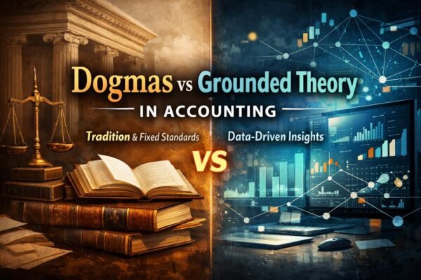 Dogmas and grounded theory in accounting research showing traditional vs data-driven approaches