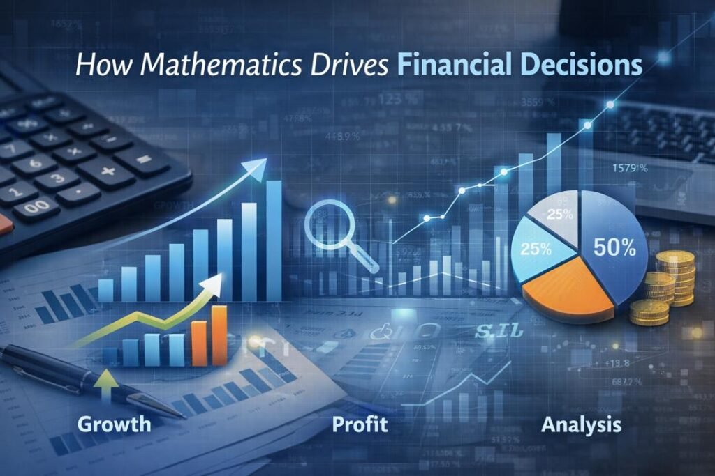 Examples of role of mathematics in accounting and business decision-making using graphs and analysis tools