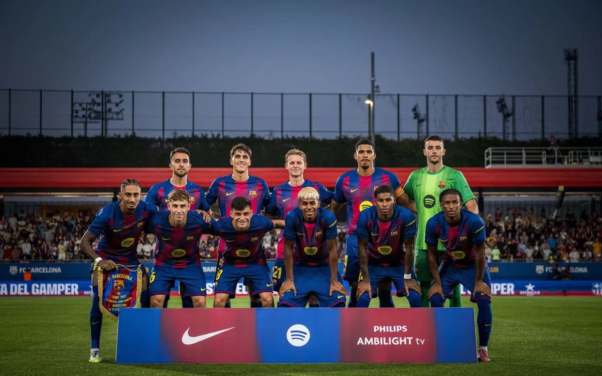FC Barcelona vs Como 1907 Player Ratings 2025 | Joan Gamper Trophy Detailed Analysis, Key Stats & Standout Performers