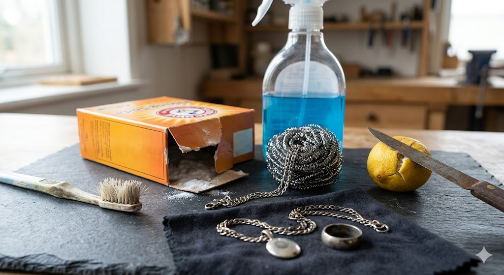 What Not to Use When Cleaning a Sterling Silver Chain