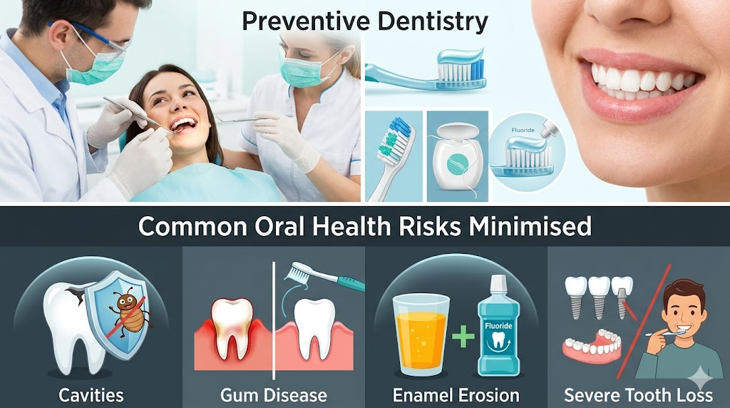 Common Oral Health Risks That Preventive Dentistry Helps Minimize
