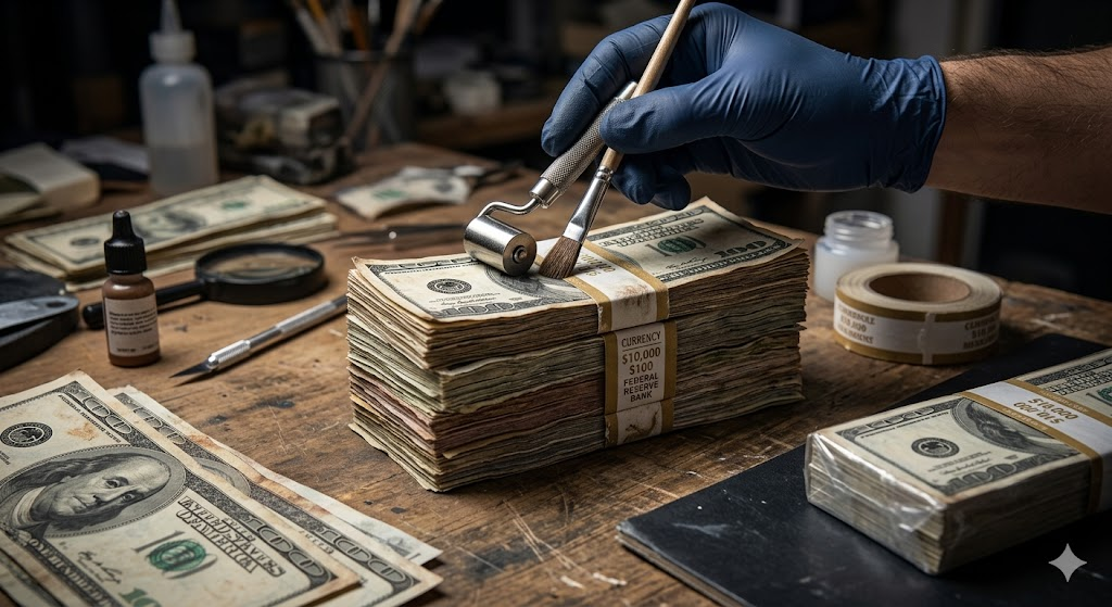 How Fake Money Stacks Are Designed for Visual Authenticity