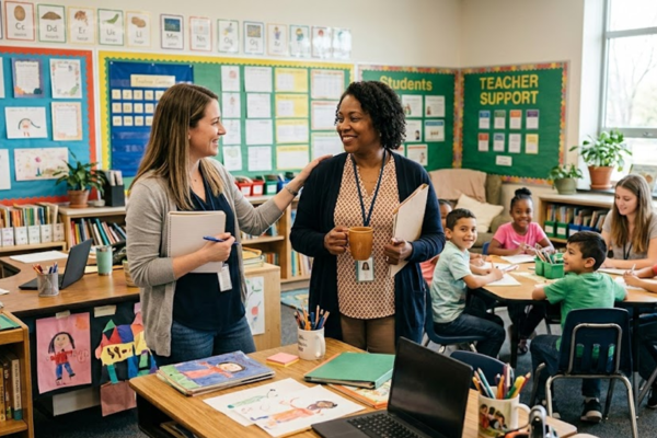 The Impact of Professional Support Services on Long-Term Teacher Retention