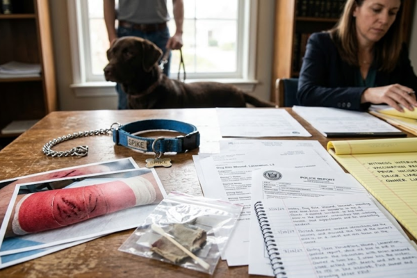 Key Evidence Needed in Dog Bite Injury Cases