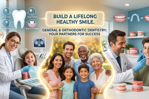 How General and Orthodontic Dentistry Build Lifelong Healthy Smiles