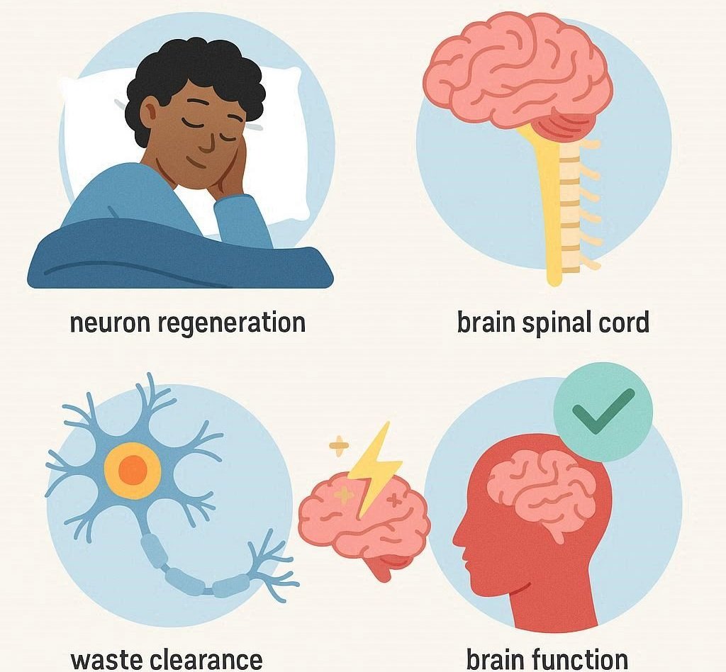 sleep contributes to neural repair