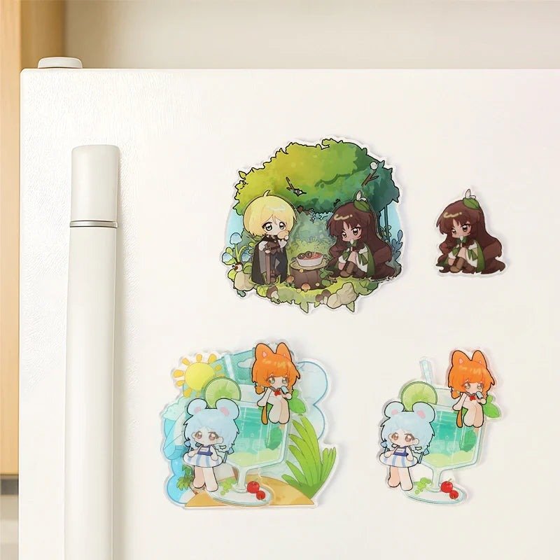 Vograce Custom Clear Acrylic Fridge Magnets Personalized