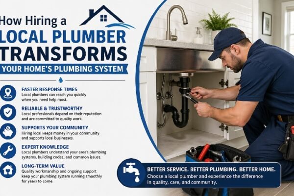 How Hiring a Local Plumber Transforms Your Home's Plumbing System