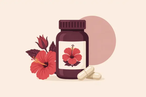Hibiscus Capsules for People Who Find Hibiscus Tea Too Tart