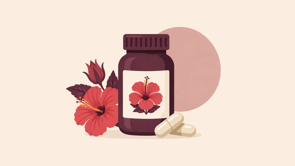 Hibiscus Capsules for People Who Find Hibiscus Tea Too Tart