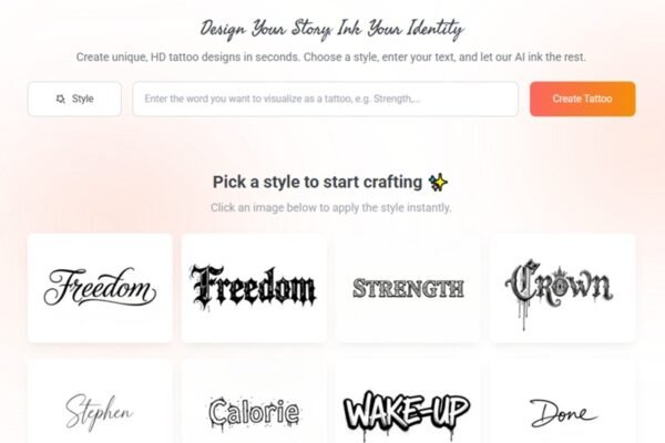 Tattoo Font Generator