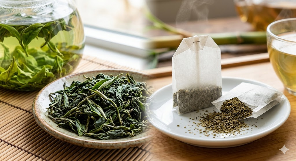 How Loose Leaf Green Tea Retains Antioxidants That Bagged Tea Loses