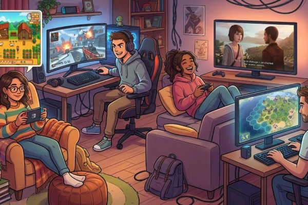 How Different Players Choose Games Based On Personal Comfort Levels