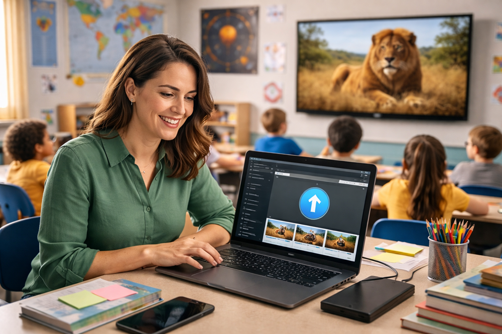How teachers use an X downloader to build offline video libraries for the classroom