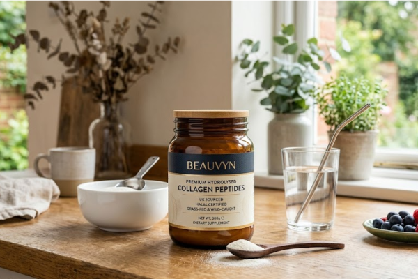 Buy Halal Collagen Supplements in the UK – Premium Hydrolysed Collagen Peptides by Beauvyn