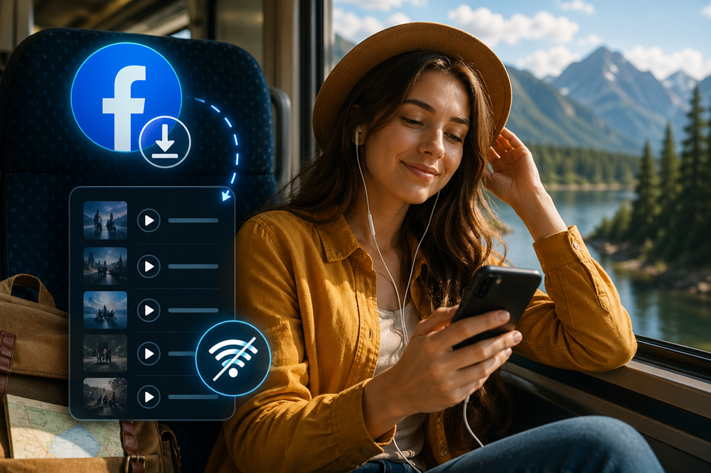 How a Facebook Downloader Keeps Your Travel Playlist Ready Offline