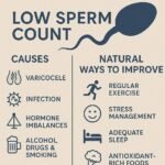 Low Sperm Count: Causes, Diagnosis, and Natural Ways to Improve It