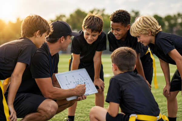 How Structured Play-Calling Builds Confidence in Youth Flag Football
