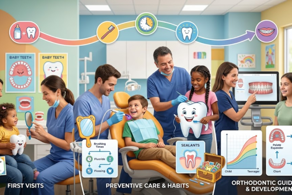 Dental Services That Keep Children’s Smiles Strong Through Growth Years