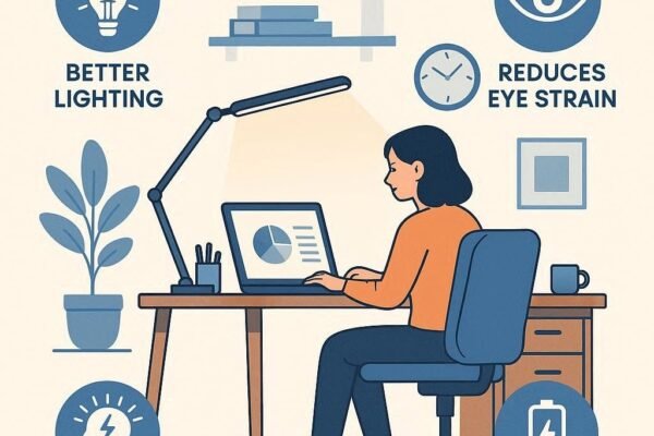 How LED Desk Lamps Improve Productivity in Modern Workspaces