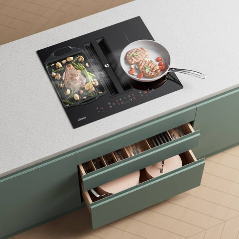The Best Induction Hob with Integrated Extractor: A Modern Kitchen Essential
