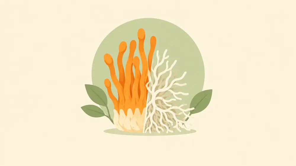 Cordyceps Fruiting Body vs Mycelium: What the Label Actually Means