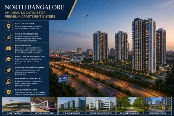Reasons North Bangalore is an ideal Location for premium apartment buyers