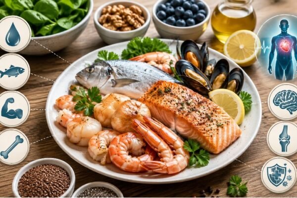 What Are the Key Nutritional Benefits of Seafood, and How Does It Support Overall Health?