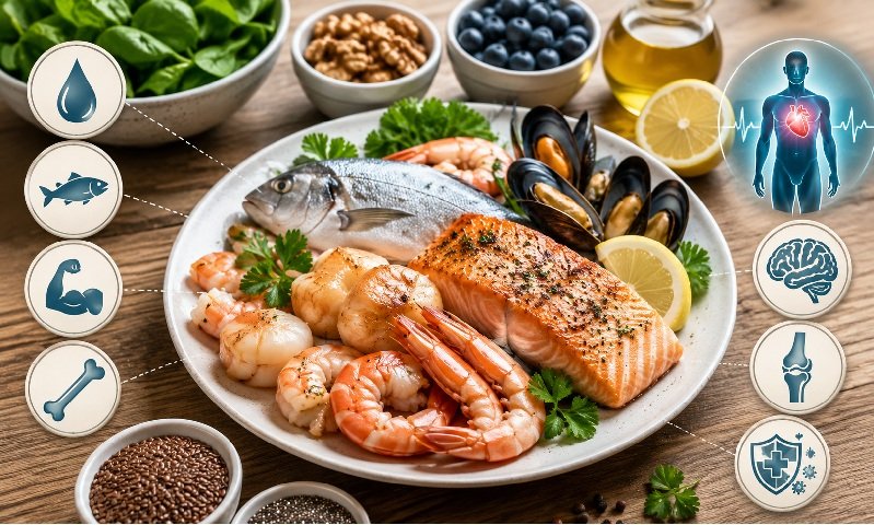 What Are the Key Nutritional Benefits of Seafood, and How Does It Support Overall Health?
