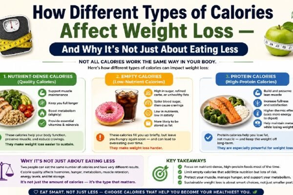 How Different Types of Calories Affect Weight Loss — And Why It’s Not Just About Eating Less