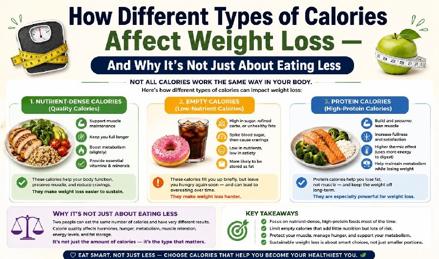How Different Types of Calories Affect Weight Loss — And Why It’s Not Just About Eating Less