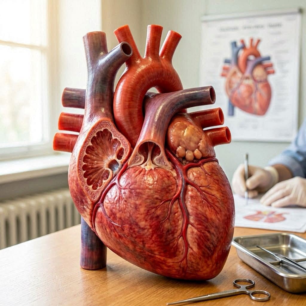 Anatomy of the human heart