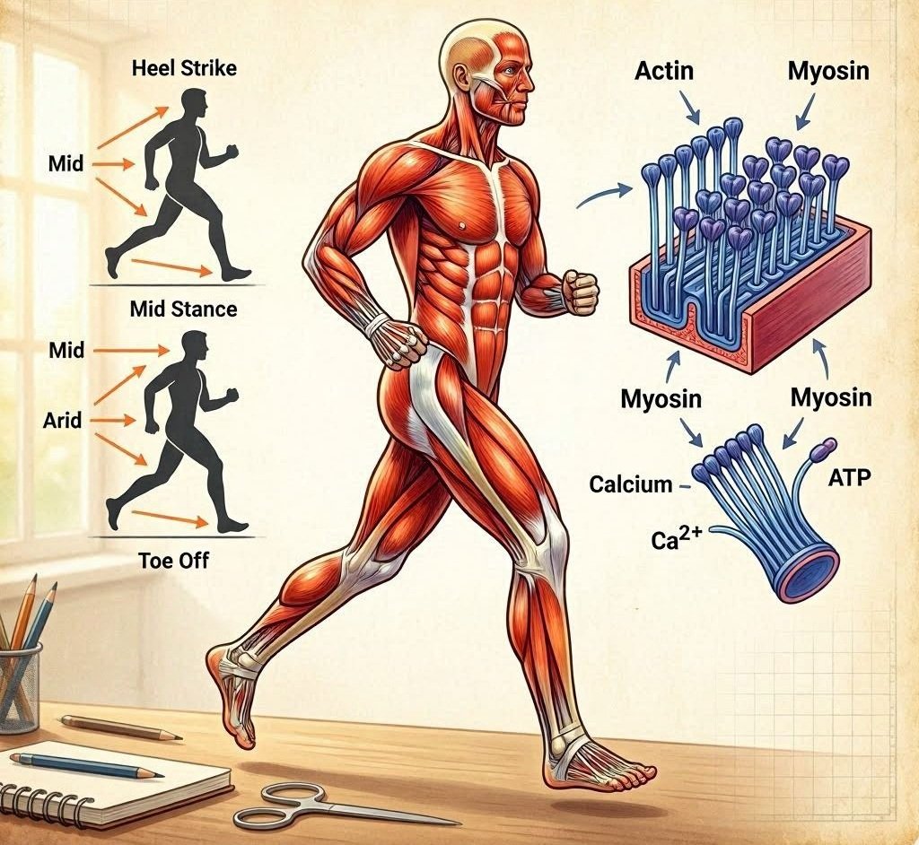 Muscle Contraction and the Science of Human Motion