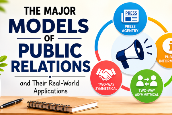 Image showing Major public relations models