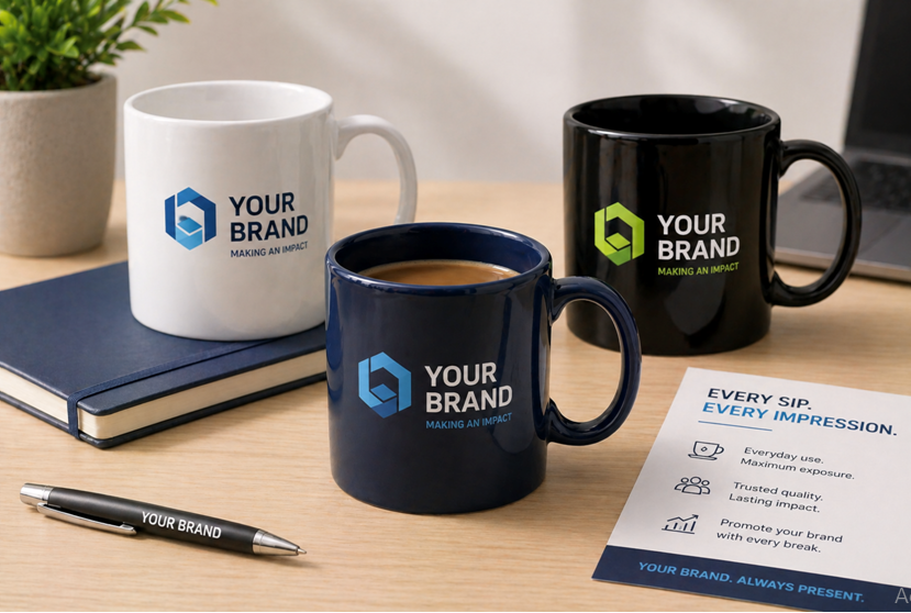 Brew Up Brand Awareness: Why Logo Branded Mugs Are a Timeless Marketing Tool